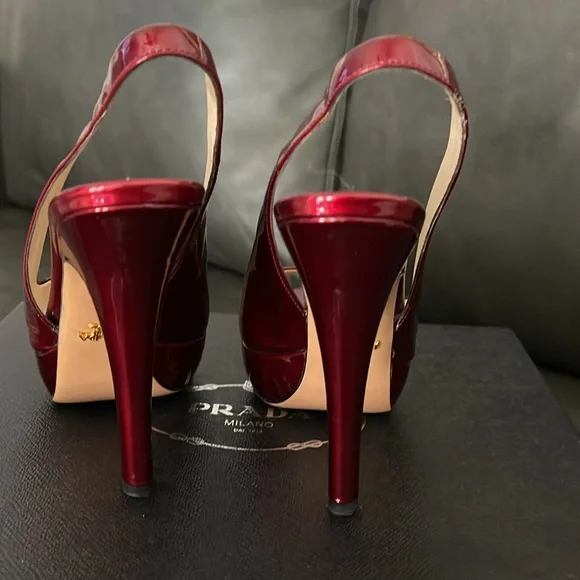 PRADA Peep-toe Heels ! - Picture 5 of 6